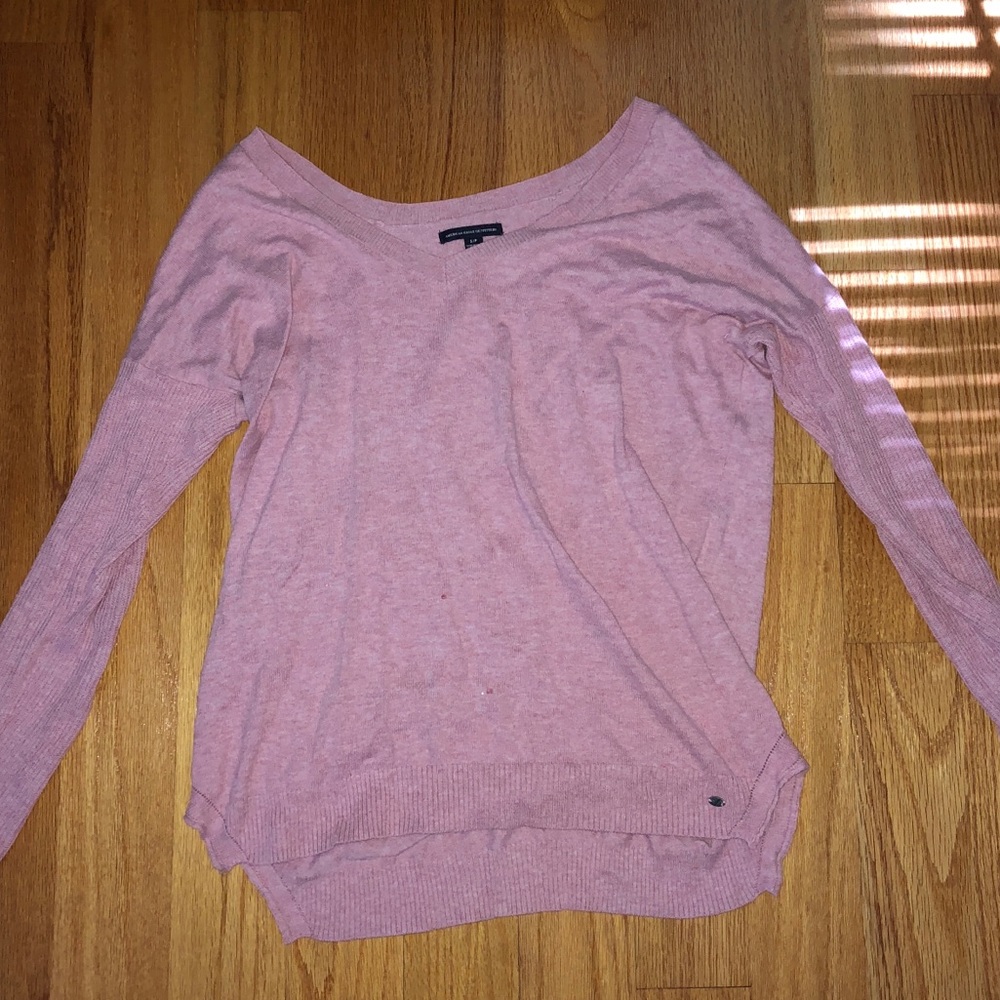 American Eagle Pink Sweater